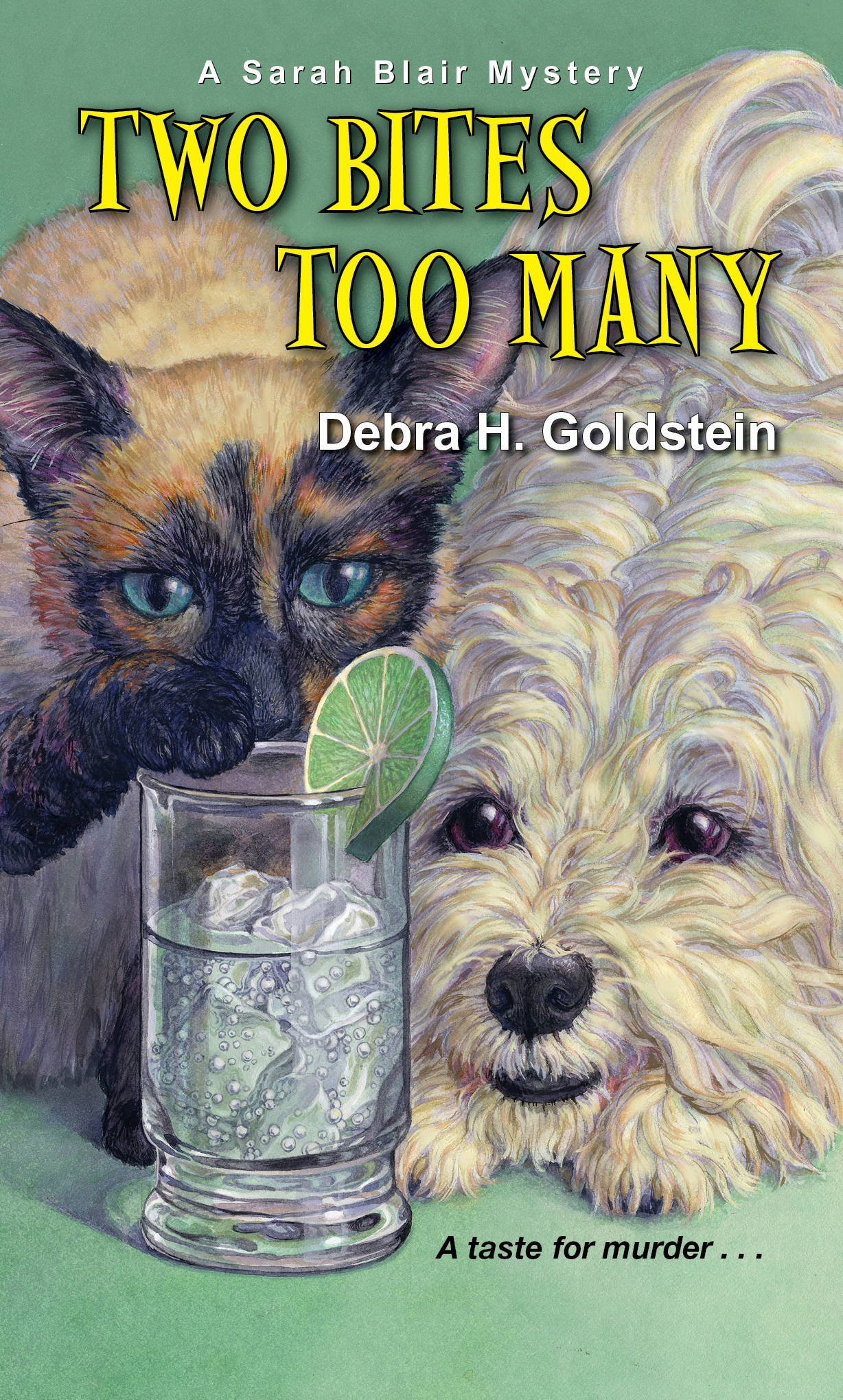 Cover of Two Bites Too Many by Debra H. Goldstein
