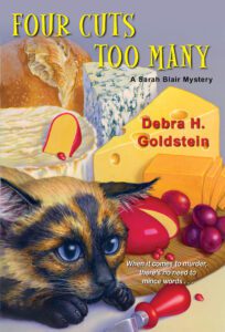 Cover of Four Cuts Too Many by Debra H. Goldstein