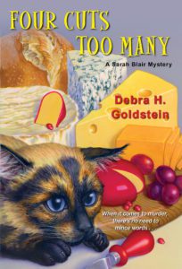 Cover of Four Cuts Too Many by Debra H. Goldstein