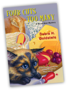 Cover of Four Cuts Too Many by Debra H. Goldstein