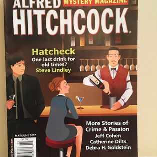 Cover of Alfred Hitchcock Mistery Magazine